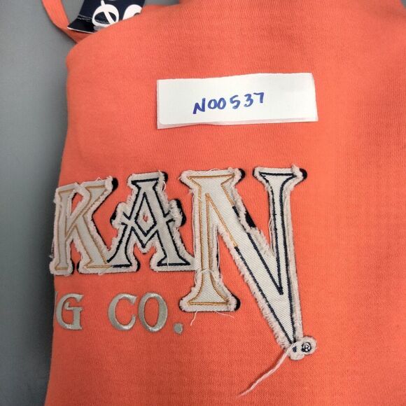 Gear For Sports Hoodie Mens Small NEW! Alaskan Brewing Co. Spellout Blaze Orange - Picture 12 of 12